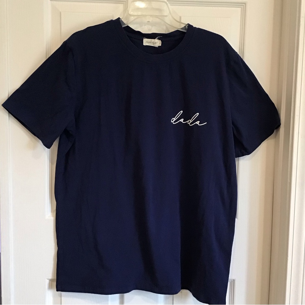 Marie Nicole Navy t-shirt Dada, size XL